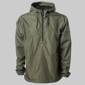 Lightweight Quarter-Zip Windbreaker Pullover Jacket
