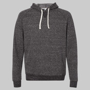 Snow Heather French Terry Raglan Hooded Sweatshirt