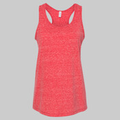Women's Snow Heather Jersey Racerback Tank Top