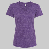 Women's Snow Heather Jersey V-Neck T-Shirt