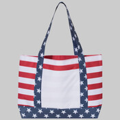 Americana Beach Tote