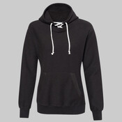 Women’s French Terry Sport Lace Scuba Hooded Pullover
