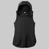 Women's PosiCharge ® Tri Blend Wicking Draft Hoodie Tank