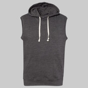Triblend Sleeveless Hooded Sweatshirt