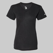 Women’s Triblend Performance V-Neck Short Sleeve T-Shirt