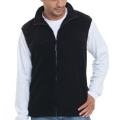 USA-Made Full-Zip Fleece Vest