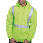 USA-Made Hi-Visibility Hooded Sweatshirt
