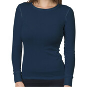 Women's USA-Made Thermal Long Sleeve T-Shirt