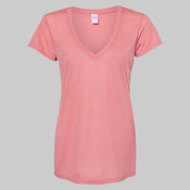Women's Slinky Jersey V-Neck Tee