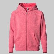 Toddler Lightweight Special Blend Raglan Zip Hood