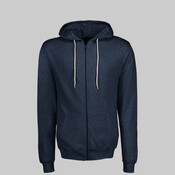 Retro Heather Full-Zip Hooded Sweatshirt