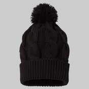 Chunk Twist Cuffed Beanie