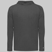 Youth Tri-Blend Surplice Hooded Long Sleeve T-Shirt