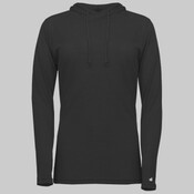 Women's Tri-Blend Surplice Long Sleeve Hooded T-Shirt