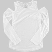 Women's Cold Shoulder Long Sleeve T-Shirt