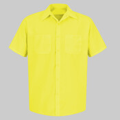 Enhanced Visibility Short Sleeve Work Shirt