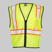 Chemically Treated Contrast Mesh Vest