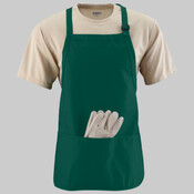 Medium Length Apron with Pouch
