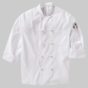 Mimix™ Ten Knot Button Chef Coat with OilBlok