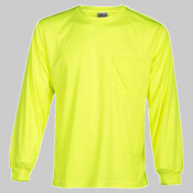 Microfiber Polyester Long Sleeve T-Shirt