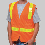 USA-Made ANSI Solid Surveyor's Vest Class 2