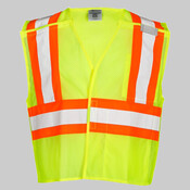 Contrasting Mesh Breakaway Vest