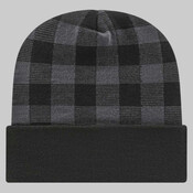USA-Made Plaid Beanie