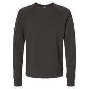 Ripple Fleece Raglan Crewneck Sweatshirt