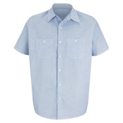 Industrial Stripe Work Shirt - Tall Sizes