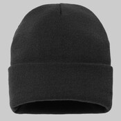 12" Sherpa Lined Cuffed Beanie