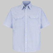 Deluxe Short Sleeve Uniform Shirt - Tall Sizes