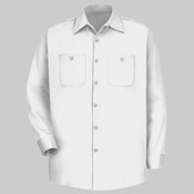 Cotton Long Sleeve Uniform Shirt - Tall Sizes