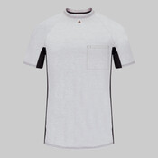 Short Sleeve FR Two-Tone Base Layer with Concealed Chest Pocket- EXCEL FR