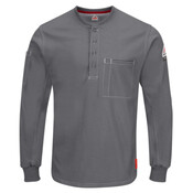 iQ Series® Plus Long Sleeve Henley - Tall Sizes