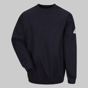 Pullover Crewneck Sweatshirt - Cotton/Spandex Blend