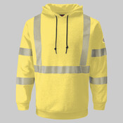 Hi-Visibility Pullover Hooded Fleece Sweatshirt