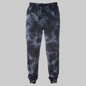 Tie-Dyed Fleece Pants