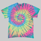 Neon Rush Tie-Dyed T-Shirt