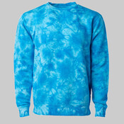 Midweight Tie-Dyed Crewneck Sweatshirt