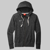 Women's Gym Vintage Full Zip Hoodie