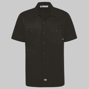 Industrial Short Sleeve Cotton Work Shirt