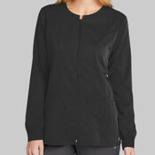 Women's Premiere Flex Full Zip Scrub Jacket