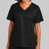 Women's WorkFlex Mock Wrap Top