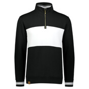 All-American Fleece Colorblocked Quarter-Zip Sweatshirt