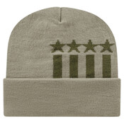 USA-Made Patriotic Cuffed Beanie