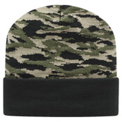 USA-Made Camo Cuffed Beanie