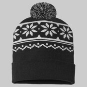 USA-Made Snowflake Beanie