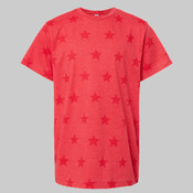 Youth Star Print Tee
