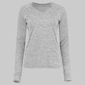 Women's Electrify CoolCore® Long Sleeve V-Neck T-Shirt