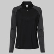 Women's Stripe Block Quarter-Zip Pullover